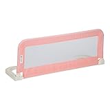 Safety 1st Portable Bed Rail, Bettgitter für Kleinkinder, Schlafzimmerzubehör für Jungen und Mädchen, Bettgitter für Kleinkinder, 18 Monate - 5 Jahre, Pink