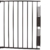 KIDUKU® Kaminschutzgitter Metall Laufgitter Laufstall Absperrgitter Türschutzgitter für Kinder-Sicherung, 310 cm Länge, schwarz - 